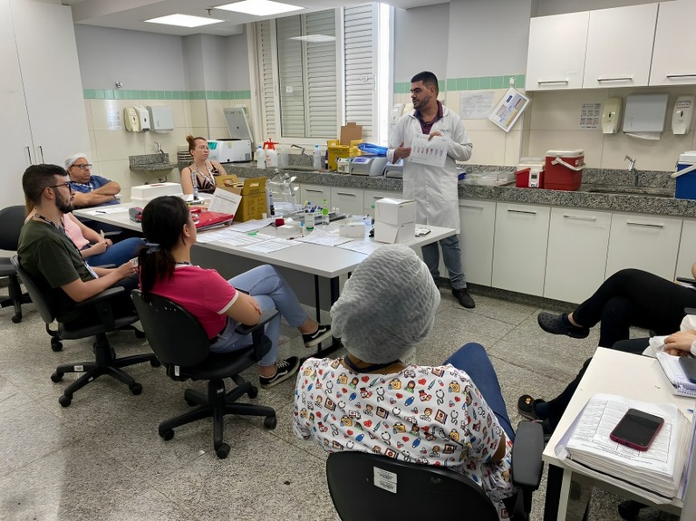 Treinamento Banco de Sangue
