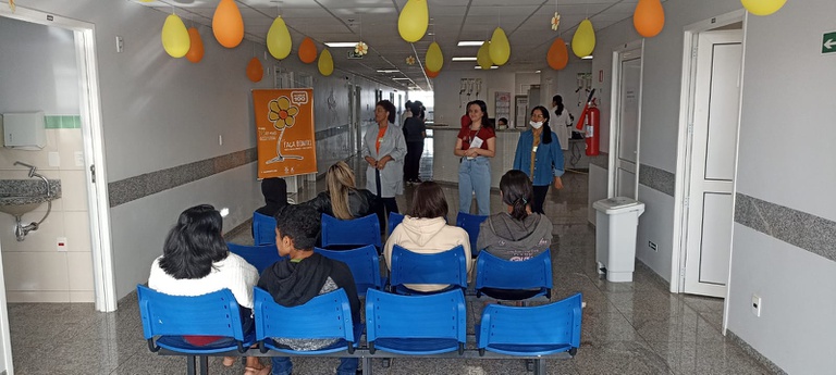 Ação no ambulatório de Pediatria.jpeg