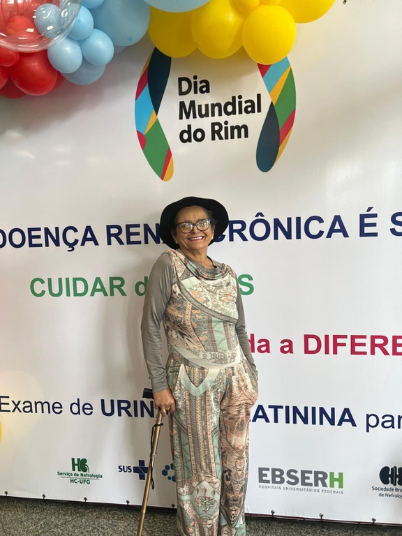 Paciente Elaine de Freitas atendida na campanha.jpeg