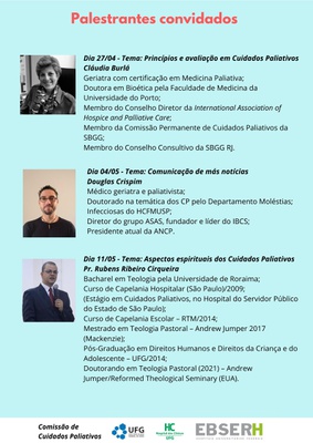 Folder - pg 2 - VI Curso básico de Cuidados Paliativos