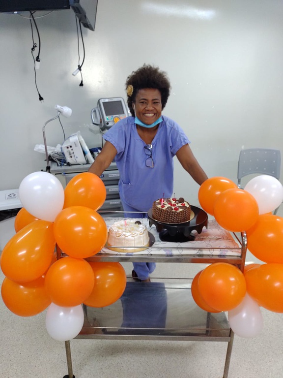 Maria Cristina Pereira técnica de Enfermagem do HC-UFG/Ebserh