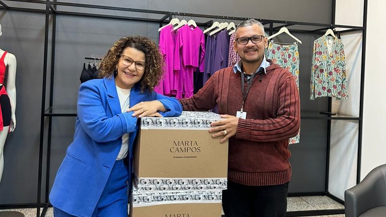 Empresária doa cerca de 700 roupas íntimas femininas para pacientes do HU-UFGD
