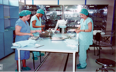 Enfermeiras na Central de Material e Esterilização (CME)
