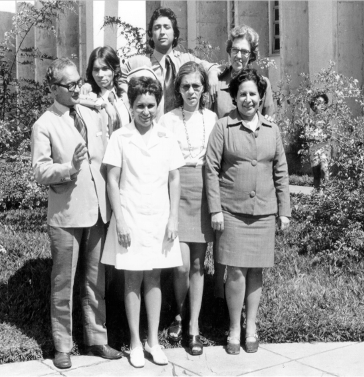 Funcionários pioneiros setor administrativo