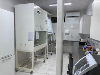 Sala de Extração de Material Genético