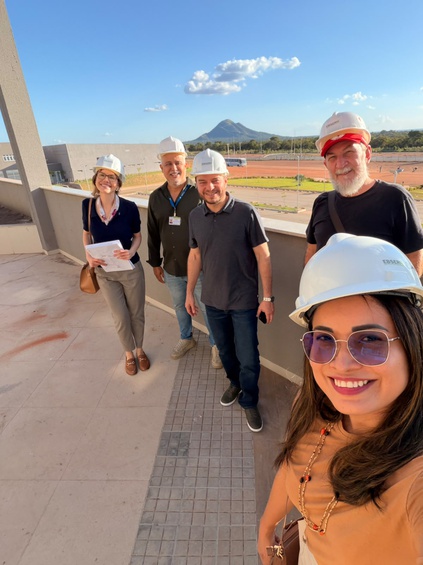 Visita ao Novo Hospital