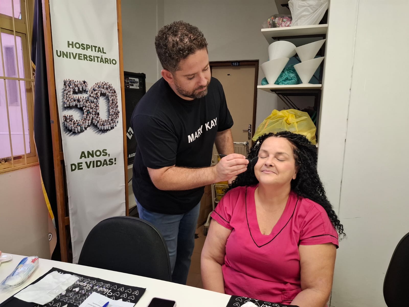 Make para as colaboradoras 