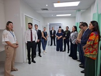 Procurador-Geral de Justiça visita Humap-UFMS e confere obras de Clínica Médica e Radioterapia