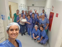 Acolhimento da equipe do CTI Adulto emociona acompanhante de paciente no Humap-UFMS