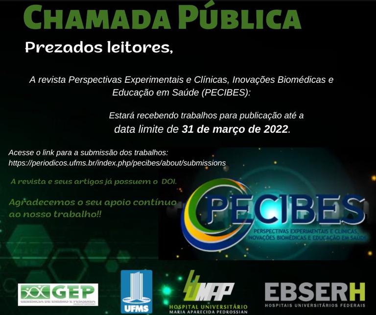 Pecibes chamado fevereiro 2022