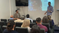 Humap-UFMS recebe visita técnica para troca de experiências em inovação e saúde digital