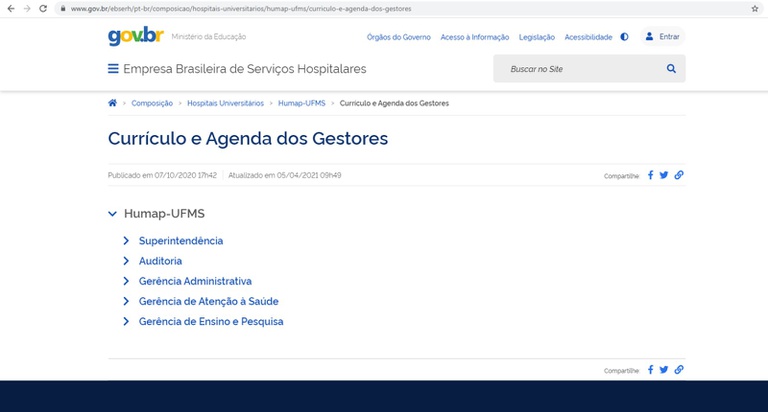 Agendas e currículos print