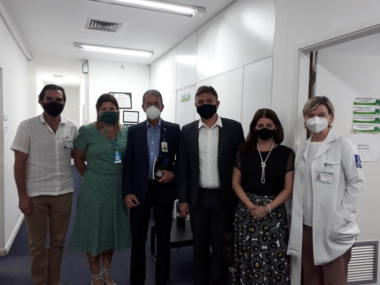 Visita presidente Ebserh março 2021