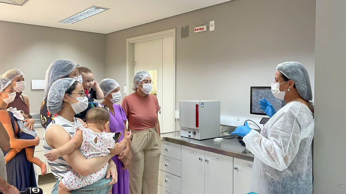 Humap-UFMS promove tarde especial em homenagem às doadoras de leite humano