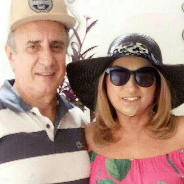 Nell e seu esposo, Carlos Alberto