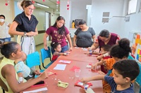 Enfermaria da Pediatria promove oficina em comemoração ao Dia das Mães no HC-UFPE