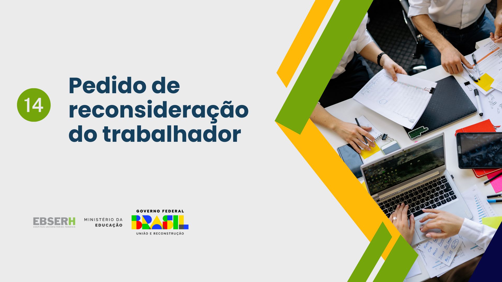 Pedido de reconsideração