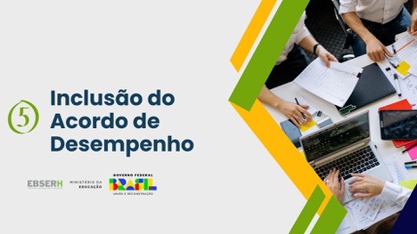 Inclusão do Acordo de Desempenho