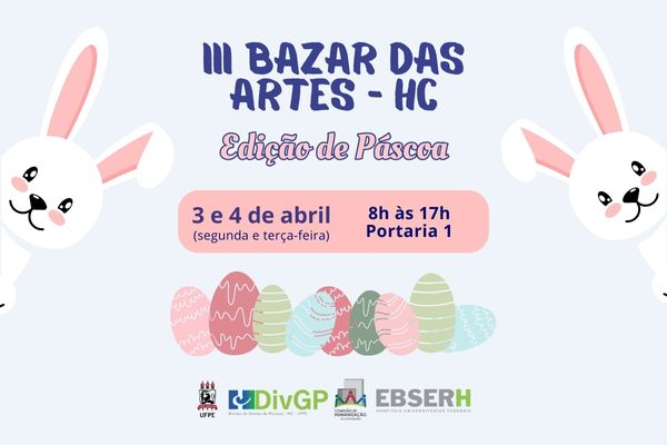 3ª edição do Bazar das Artes acontece na segunda e na terça-feira