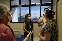 Representante do MS visita HU-UFMA e conhece estrutura da linha de cuidado em hematologia e hemoterapia