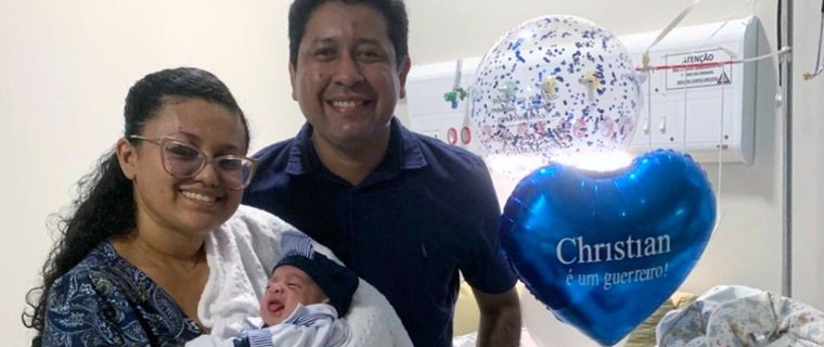 Às vésperas do Dia das Mães, HU-UFMA celebra alta de prematuro extremo após 155 dias