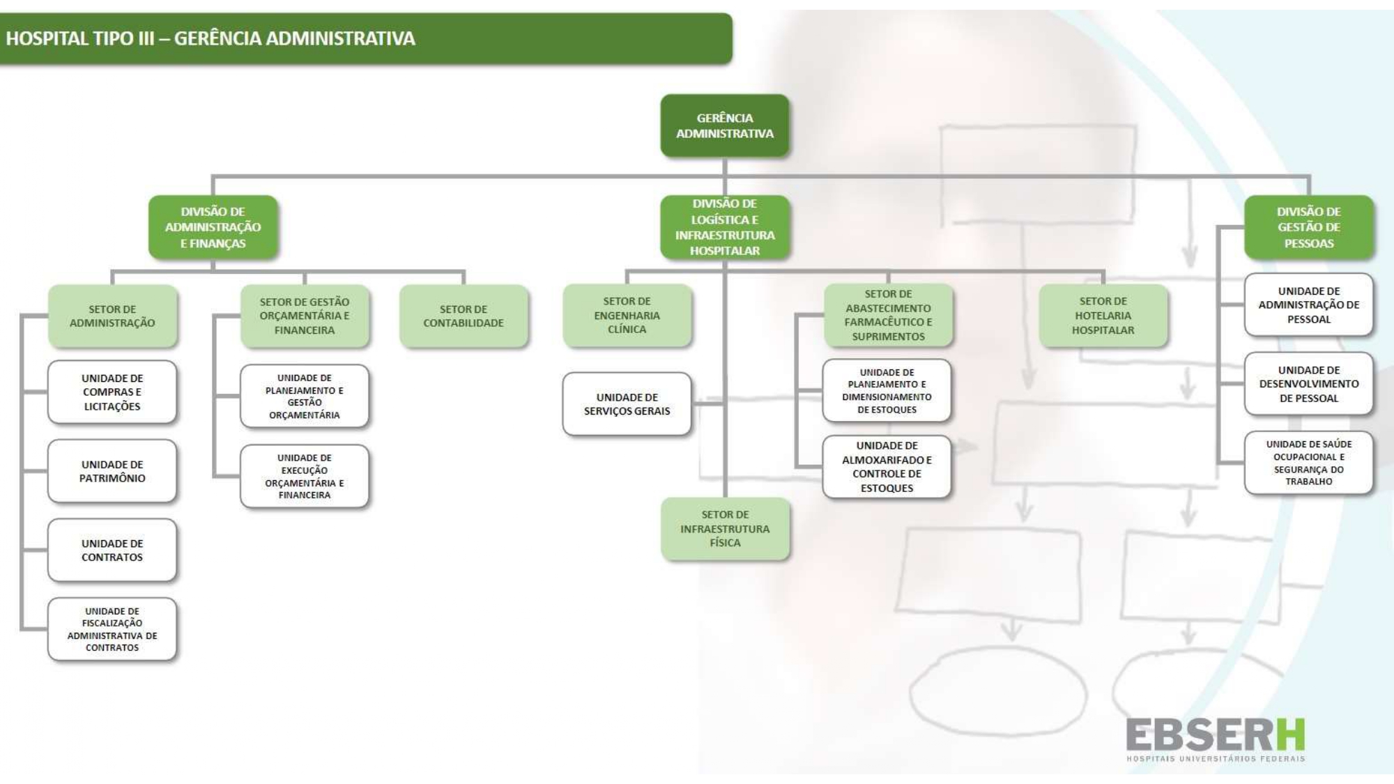 Organograma atualizado em 2021