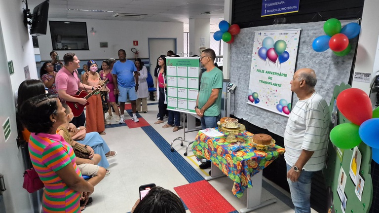 Aniversário transplantados