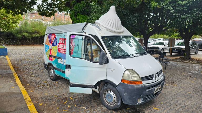 O icônico Camisildo,  veículo símbolo da prevenção nas festividades em Sergipe.jpg