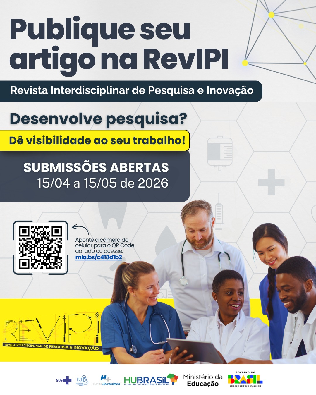 Publique seu artigo na REVIPI
