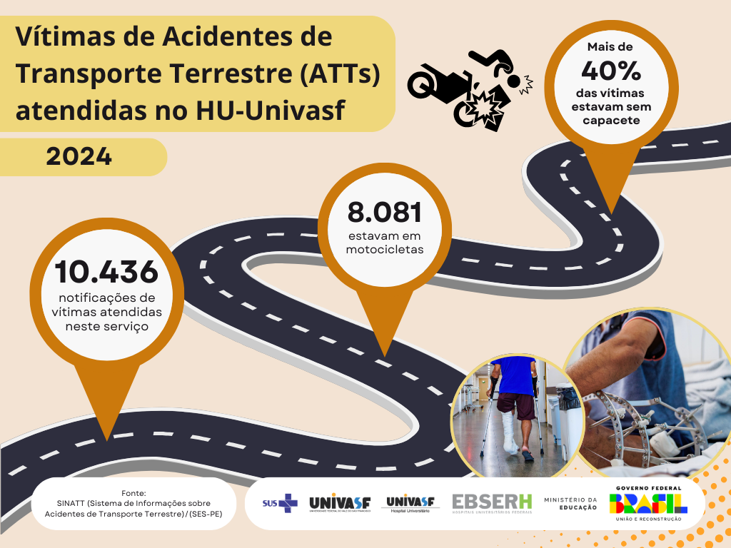 Notificações de vítimas atendidas em 2024