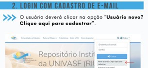 Tutorial para cadastro