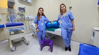 HUAB-UFRN recebe fisioterapeutas portuguesas em visita técnica voltada à saúde da mulher