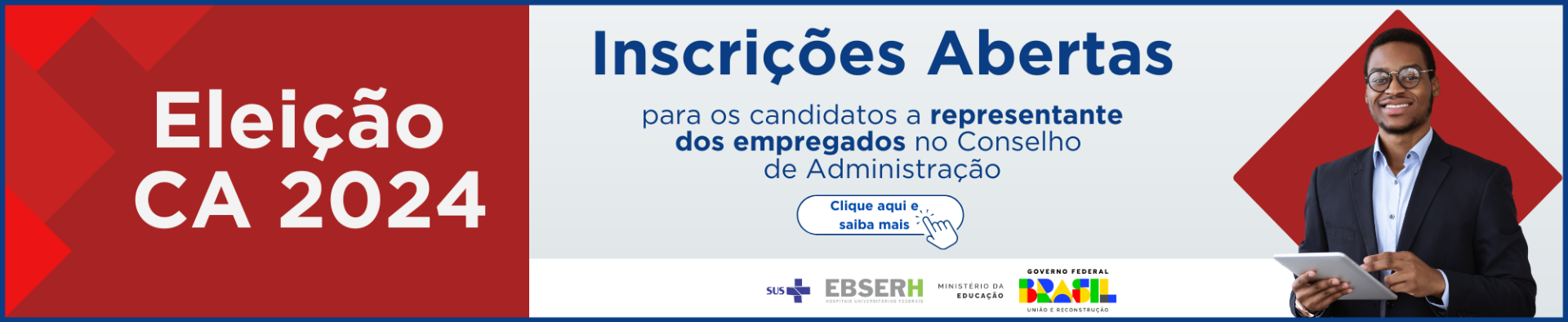 CA 2024 - Inscrições  Abertas
