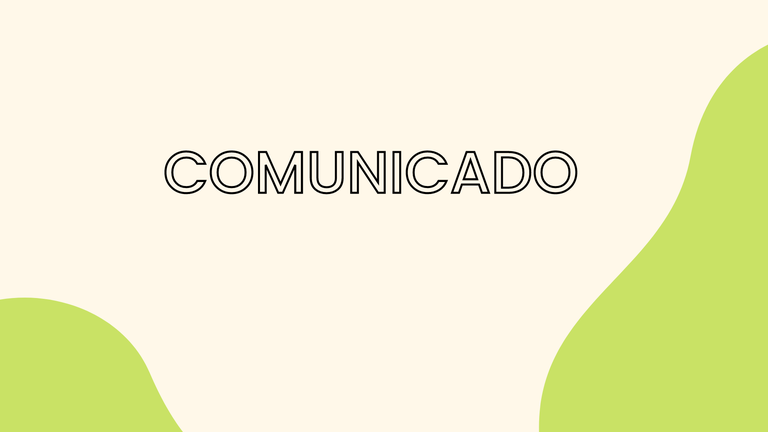 Comunicado