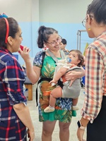 Pacientes do HULW-UFPB participam do primeiro Arraiá do Ambulatório de Trissomia do 21