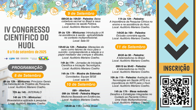 Programação Congresso Huol 2025