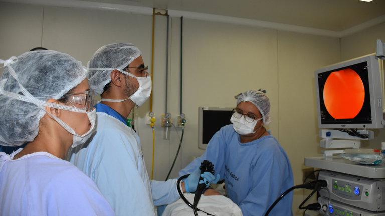 Huol-UFRN realizou mutirão de colonoscopia com pacientes agendados