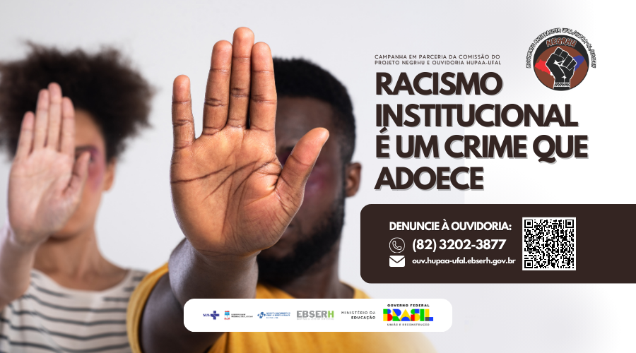 Diga nao ao racismo institucional