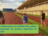Colaboradores do HUPAA podem participar de práticas esportivas da Ufal
