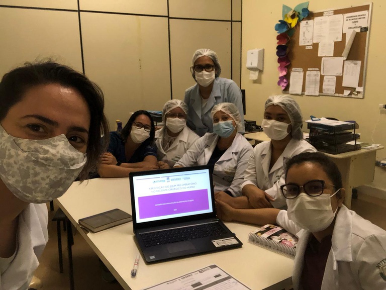 Protocolo para abreviação do jejum pré-operatório