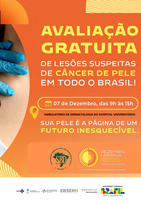 HUPAA realiza ação alertando para prevenção e tratamento de câncer de pele