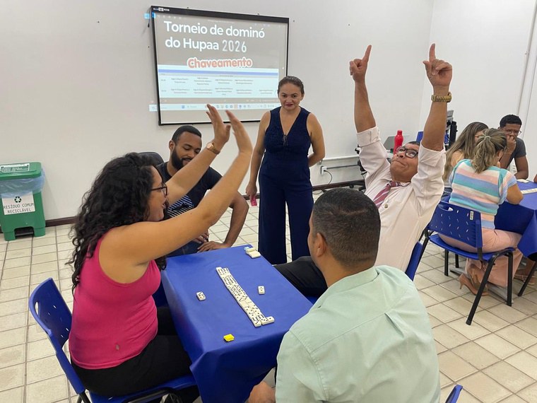 Torneio de dominó promove integração e bem-estar entre colaboradores do HUPAA