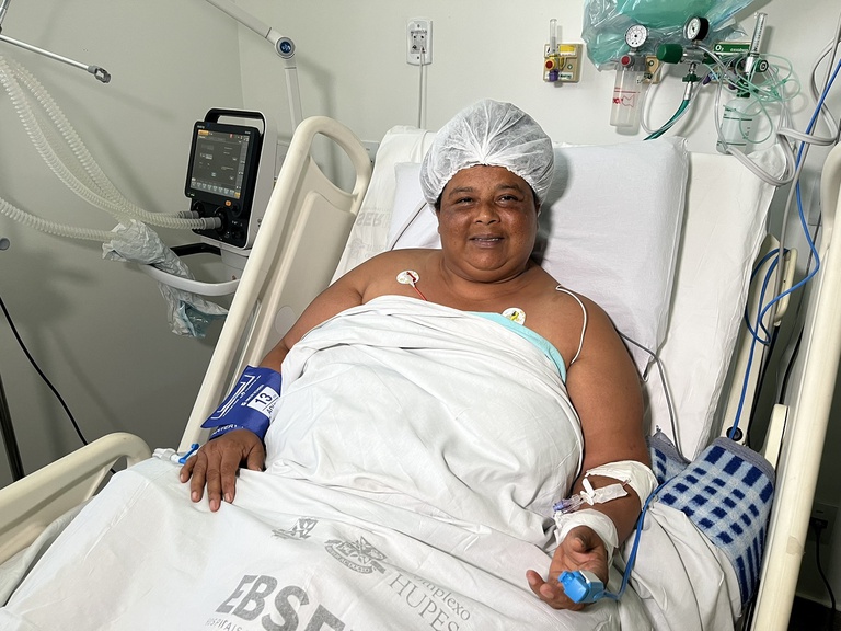 2 Foto - Ascom Hupes-UFBA-Ebserh - Paciente Mauriceia Batista dos Santos.JPEG
