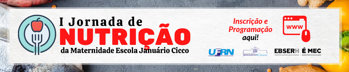 I Jornada de Nutrição da MEJC banner rotativo