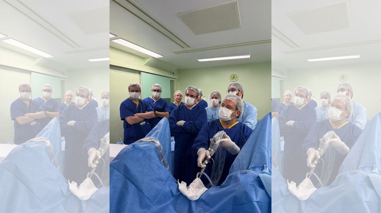 HUJBB capacita profissionais médicos sobre técnica especializada para tratamento de próstata