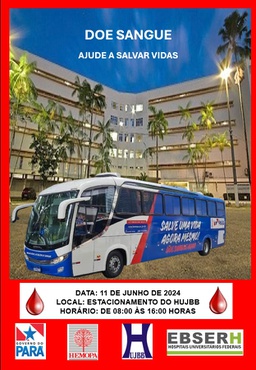 O procedimento será realizado em parceria com a Fundação Centro de Hemoterapia e Hematologia do Pará (Hemopa).