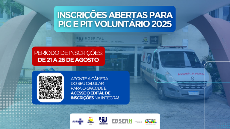 PIC e PIT Voluntário 2025