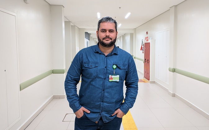Lucas Nobre é Chefe da Divisão de Infraestrutura e Logística Hospitalar do HU-Unifap