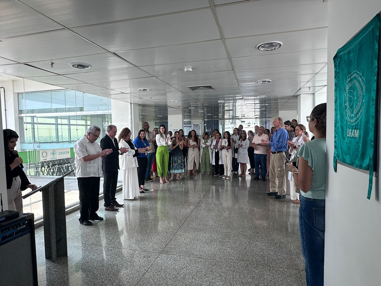 inauguração do centro de saúde digital do HUGV