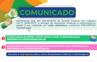 CH-UFRJ altera fluxo de entrega de atestados médicos para meio eletrônico